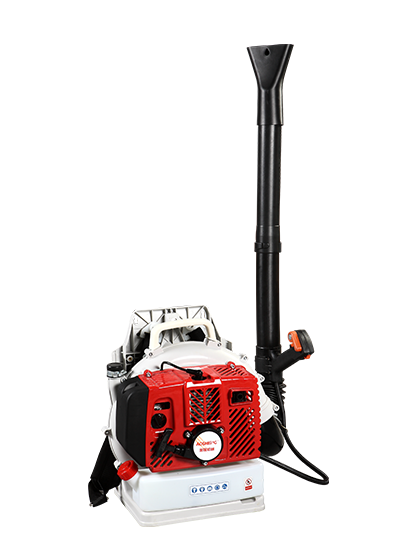What are the advantages of gasoline leaf blowers?