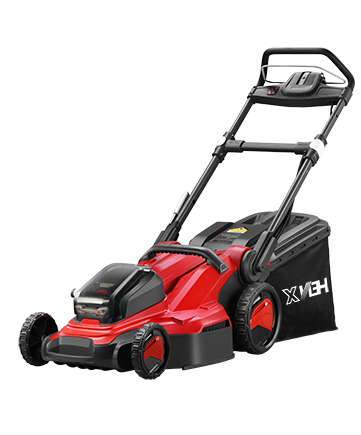 What are the characteristics of different types of electric lawn mowers?