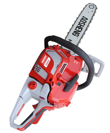 What are the functions of a powerful chainsaw?