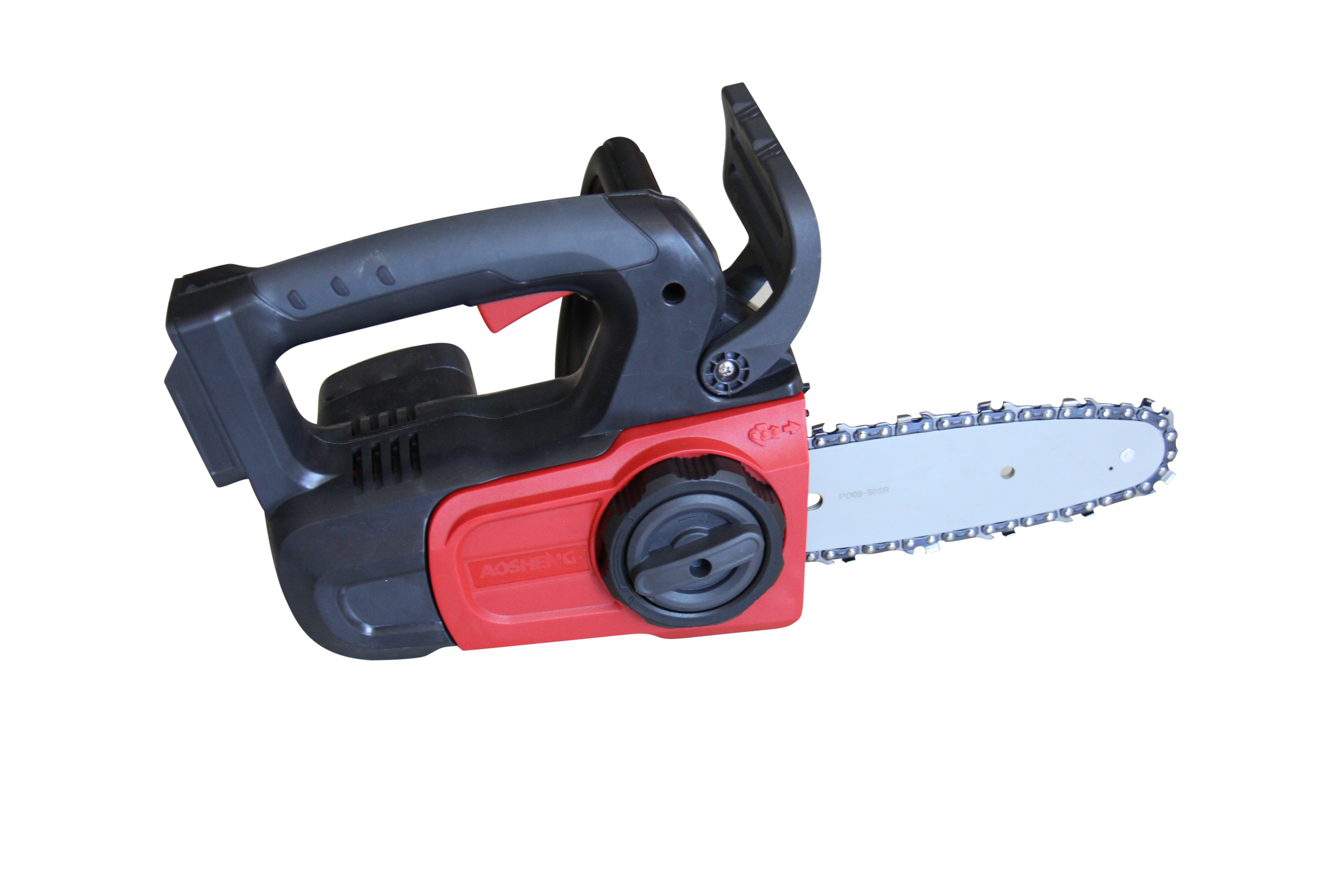 What is the correct way to use a chain saw?