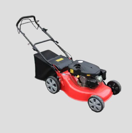 How to achieve quick assembly of AS20TA173SA 4-STROKE GASOLINE LAWN MOWER through plastic knob design?