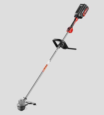 How to use the String Trimmer with foldable shaft design for efficient garden pruning?