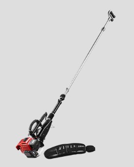 How does the Fruit Harvester Machine's robotic arm grip?